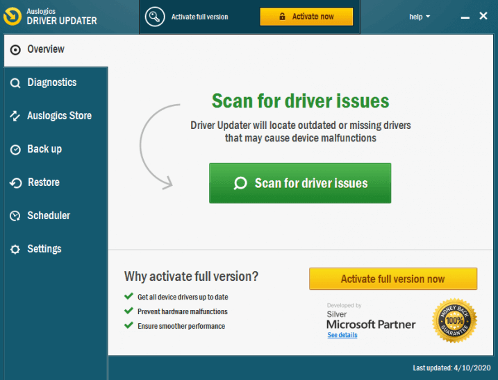Auslogics Driver Updater - Update Drivers in Single Click