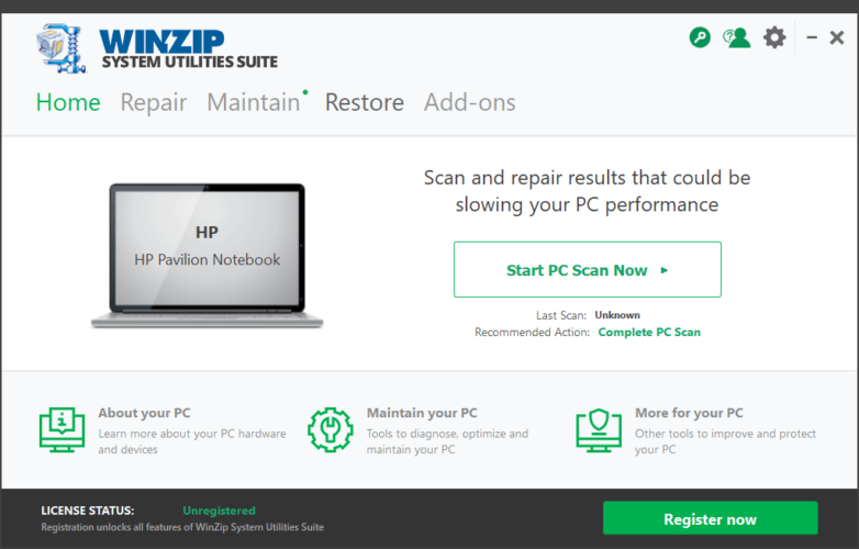 Winzip System Utilities Suite - Renowned Pc Optimizer Software