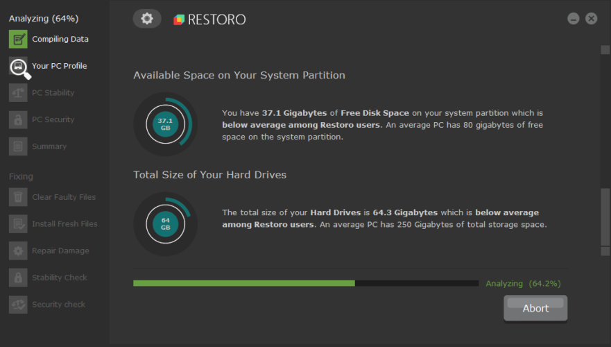 restoro complete free pc cleaner software