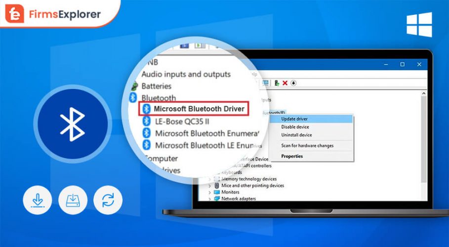 Microsoft Bluetooth Driver Download and Update for Windows PC