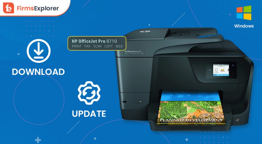 HP Officejet Pro 8710 Driver Download and Update on Windows PC