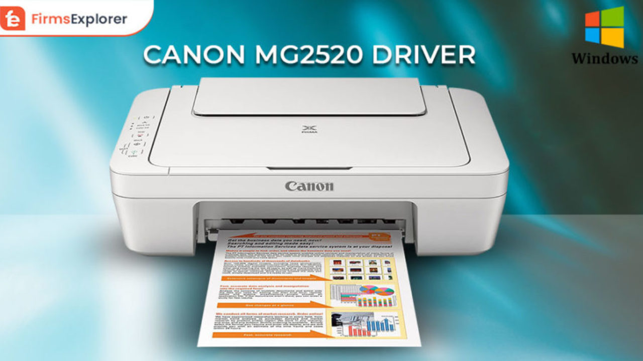 canon mg2520 download software
