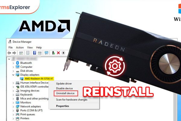 How to Reinstall AMD Drivers in Windows 10, 11 PC