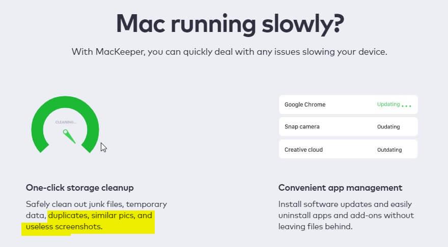 remove Duplicate Files and Photos - Mackeeper