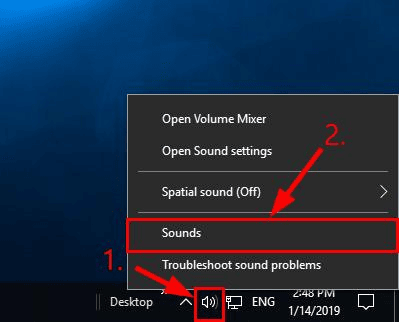 update audio setting