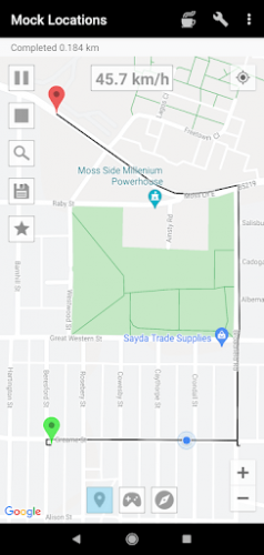 Mock Locations (Fake GPS Path)