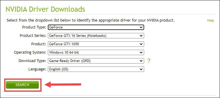 Nvidia geforce gtx 1650 driver download rockworks software free download