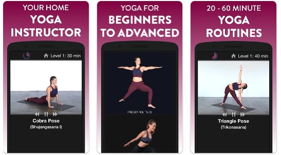 Simply Yoga - best free yoga app for beginners