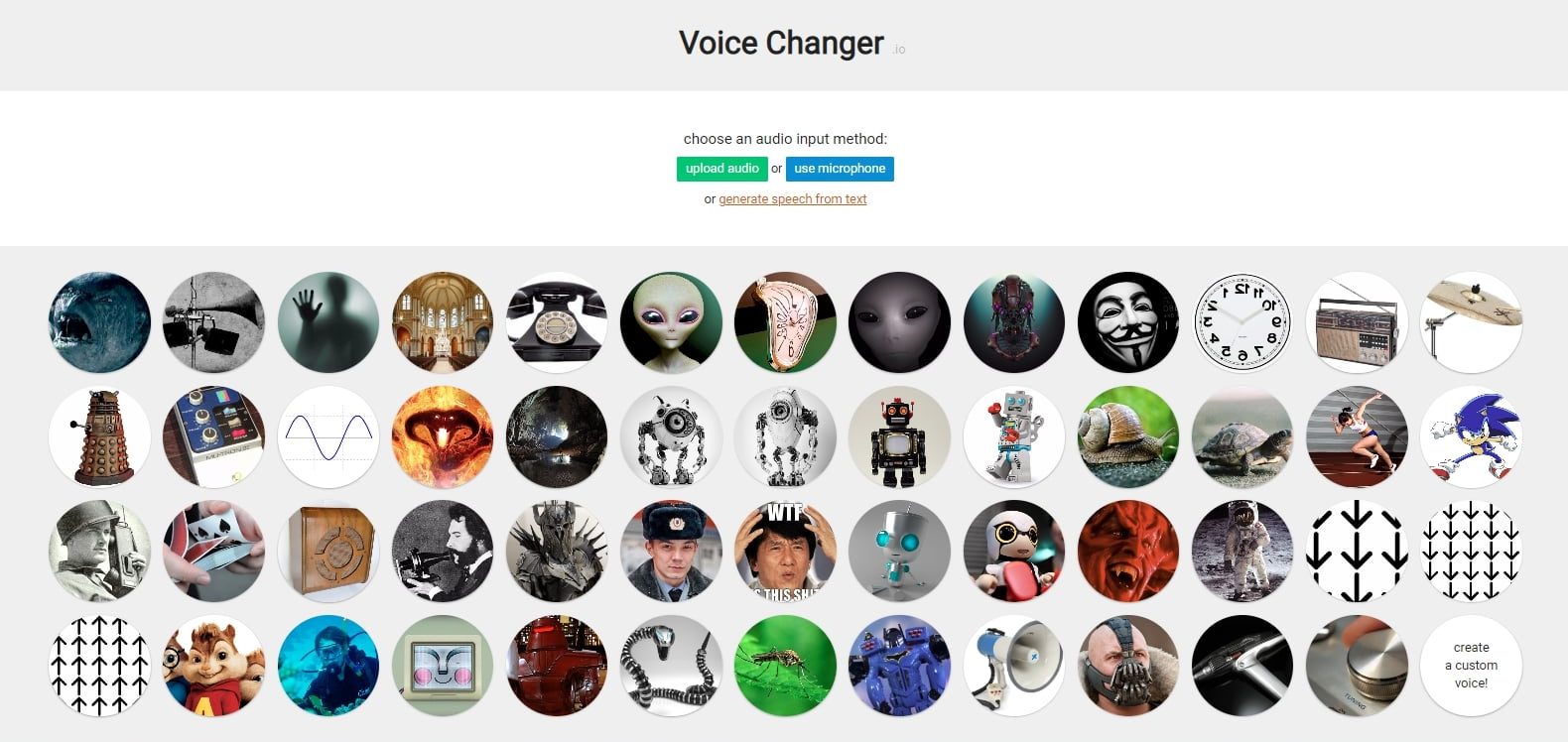 voice changer