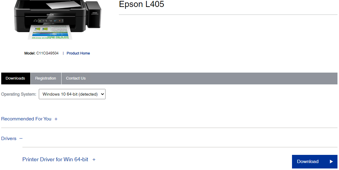 Epson L405 Driver Driver Download